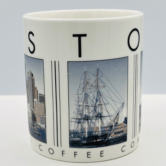 Starbucks 2003 City Scenes Series Boston Coffee Mug 14oz - Picture 3 of 7